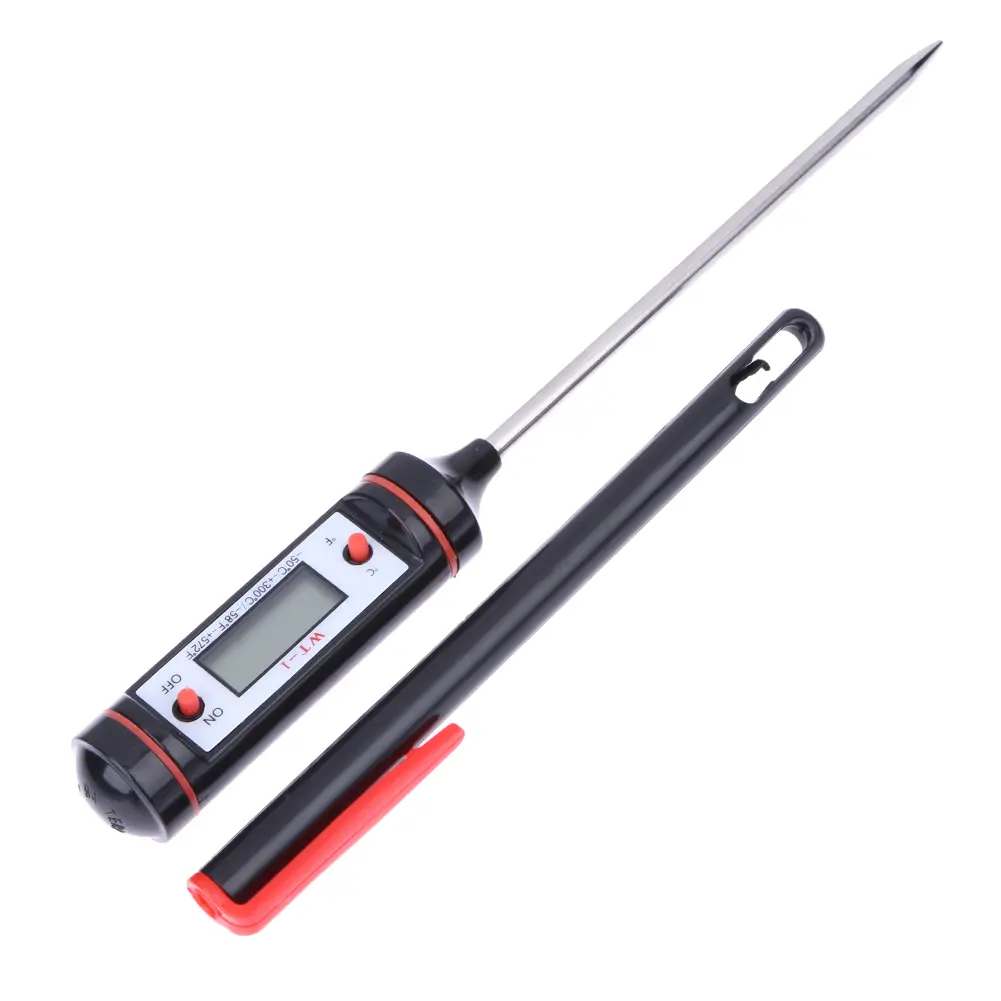 3-10PCS Electronic Cooking Thermometer Digital Liquid Barbecue Thermometer Adjustable Equipment for Laboratory Factory