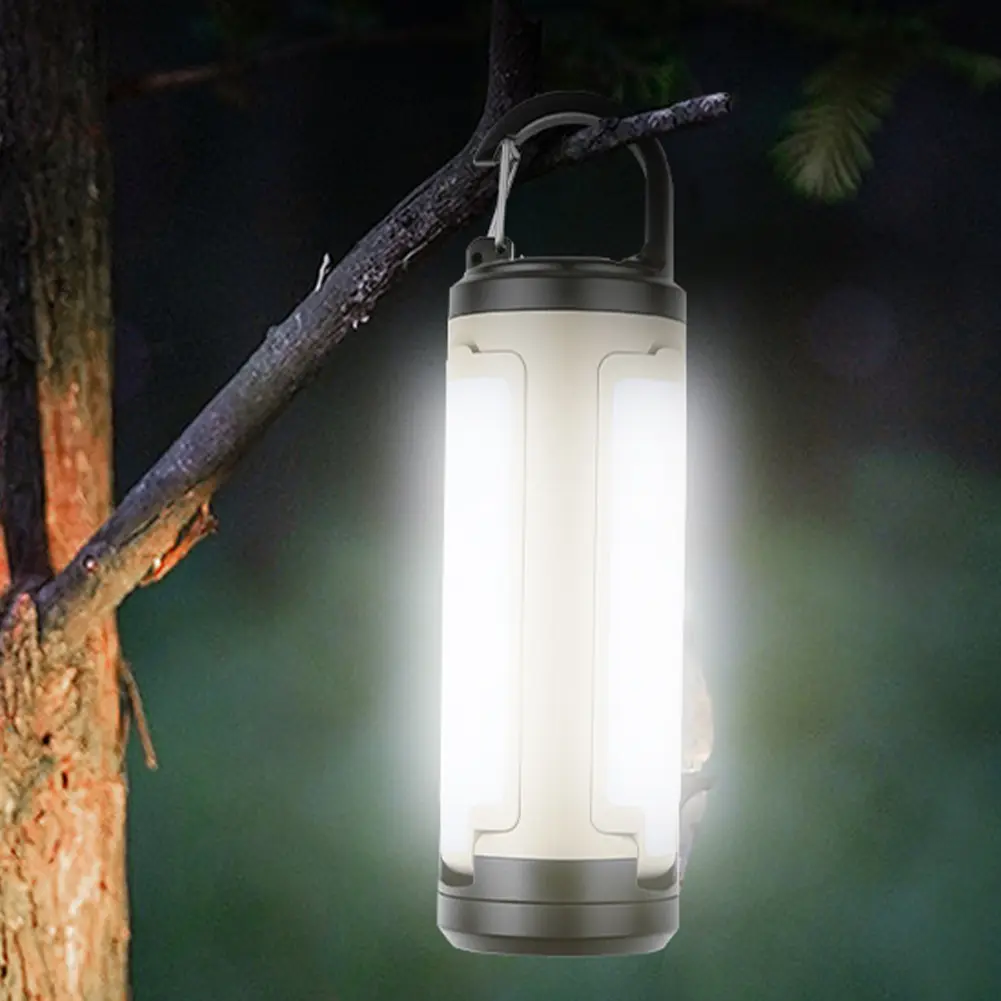 Foldable Outdoor Hanging Camping Lantern 6 Modes Portable Camping Lamp Camping Emergency Flashlight for Camping Hiking Fishing