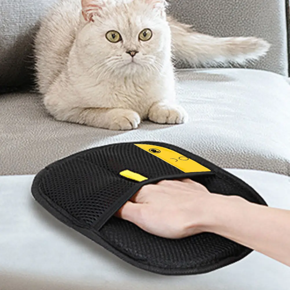 2-10PCS Pet Grooming Gloves Hair Remover Brush Pet Hair Remover Gloves for Dog Cat Rabbit with Long/Short/Curly Hair