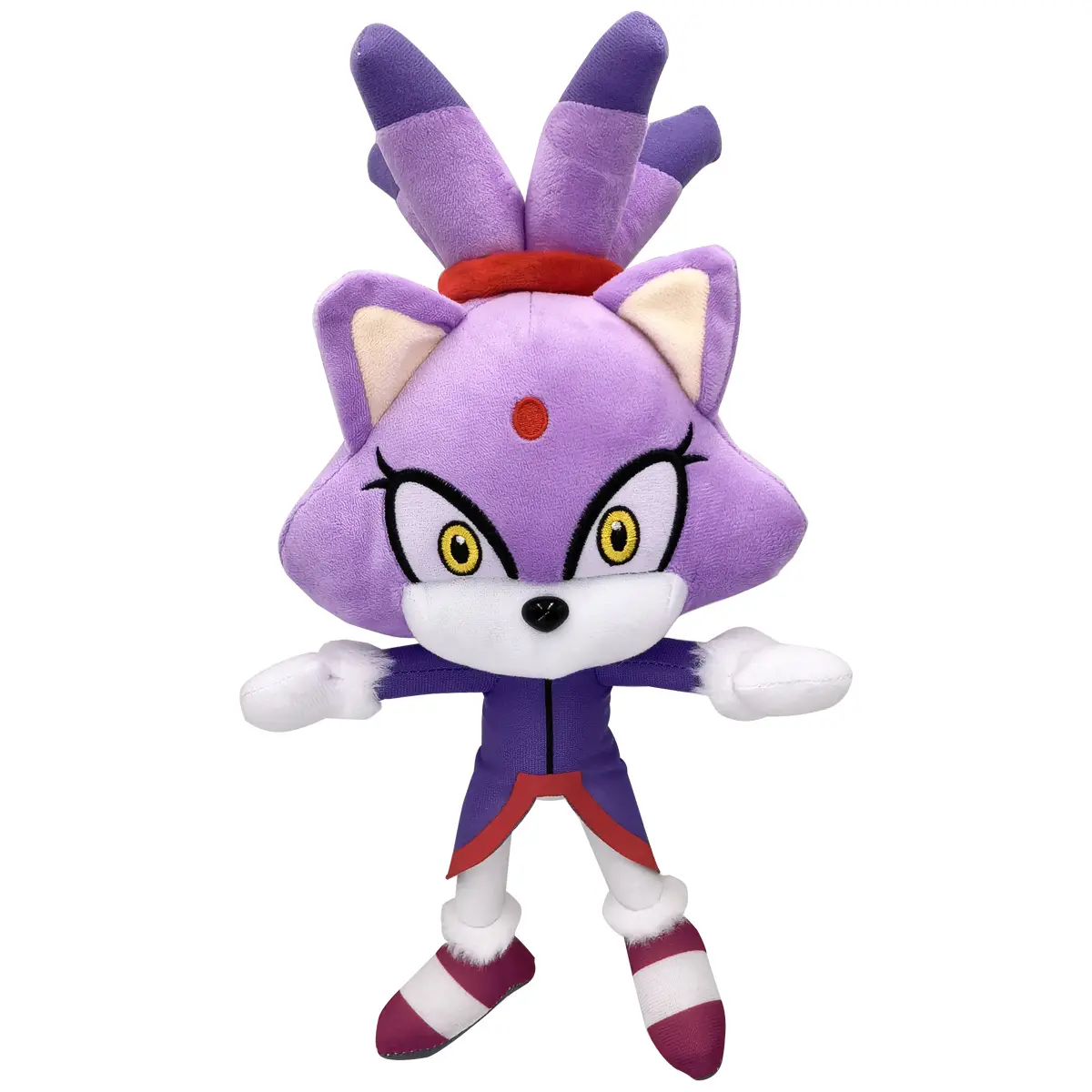 30cm Anime Game Rouge the Bat Knuckles the Echidna Plush Toys Stuffed Plush Doll Cartoon Toys Kids