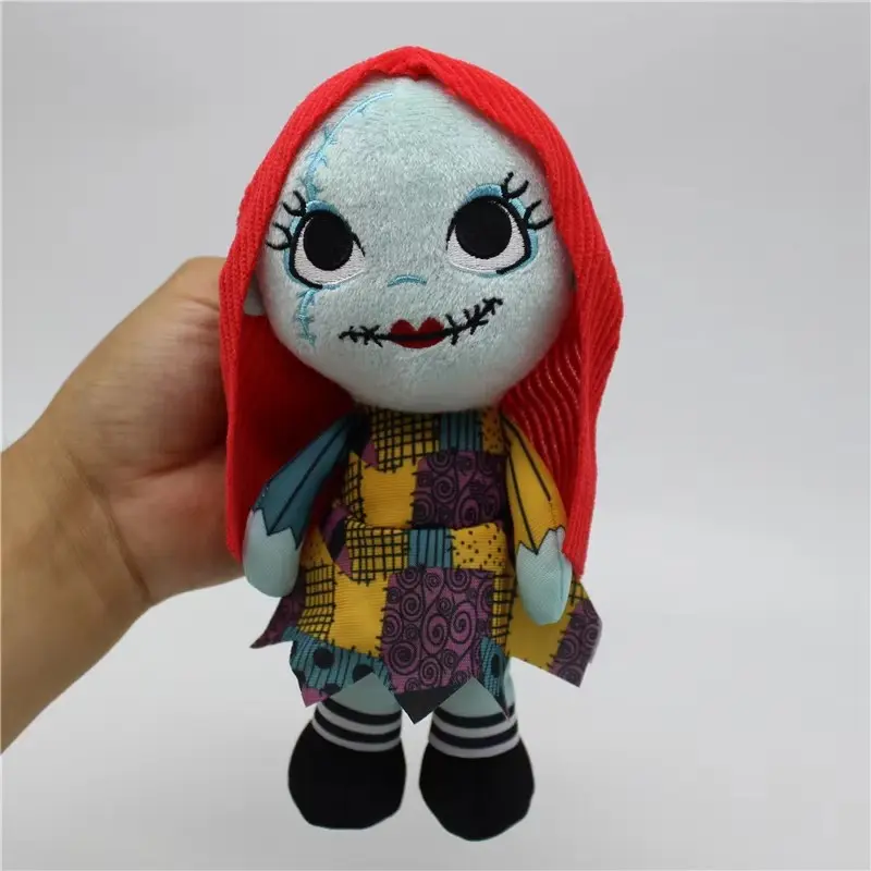 1piece Disney Tim Burton’s Nightmare Before Christmas Sally and jack Plush Toys Halloween Gifts Valentines Gift