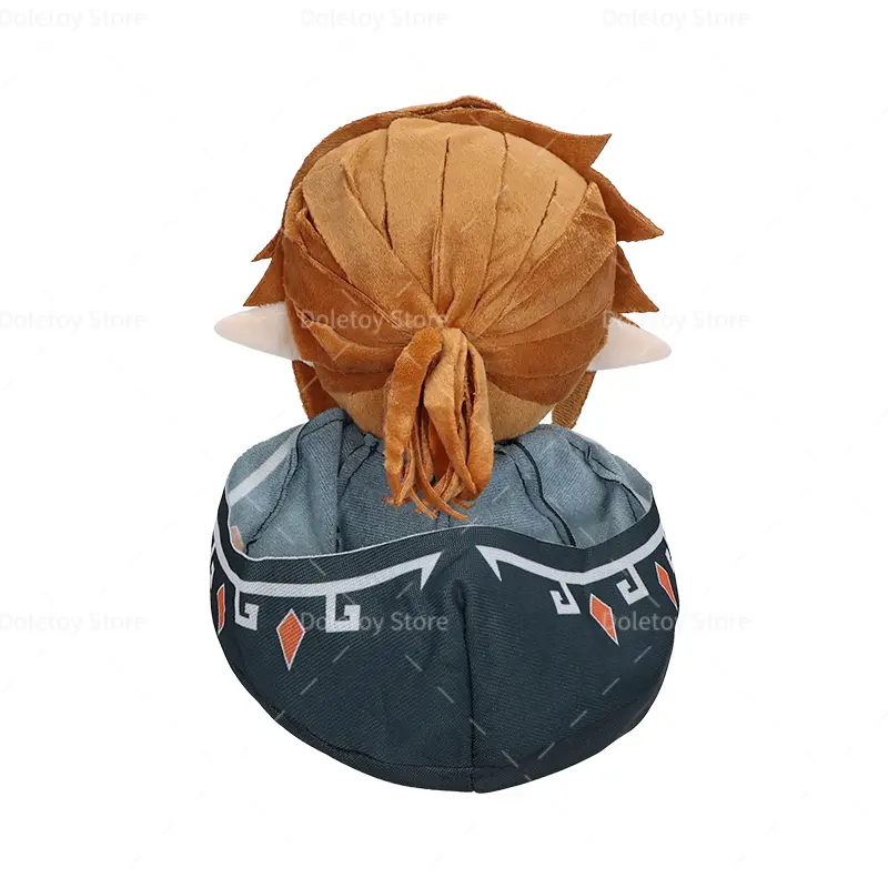 New The Legend of Zelda Plush Link with Removable Hat Mask Link Cartoon Anime Stuffed Toy for Kids Birthday Gifts