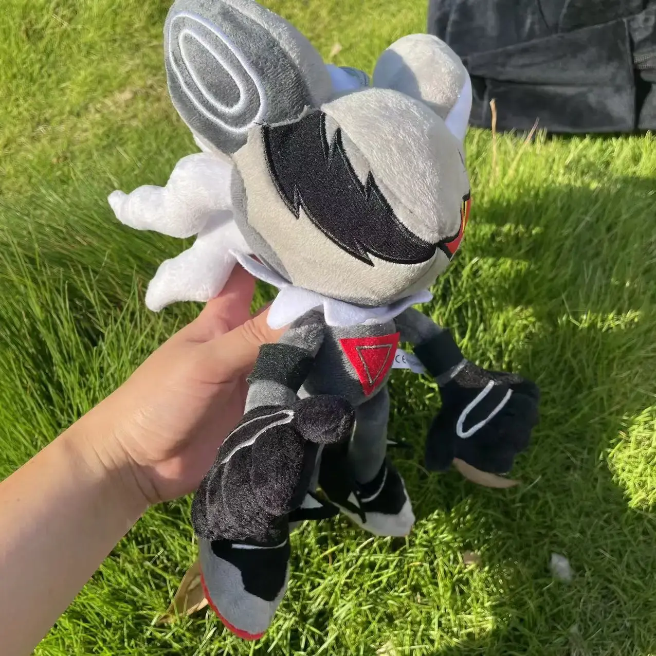 New 30cm Anime Game Rouge the Bat Knuckles the Echidna Miles Prower Plush Toys Stuffed Plush Doll Cartoon Toys Kids