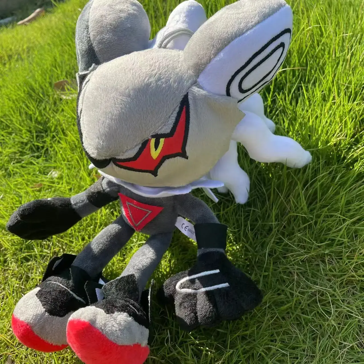 New 30cm Anime Game Rouge the Bat Knuckles the Echidna Miles Prower Plush Toys Stuffed Plush Doll Cartoon Toys Kids