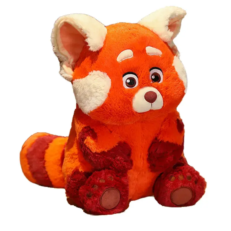 Dis 20-45cm New Turning Red Version of Youth Deformation Kawaii Plush Toy Doll Raccoon Doll Red Panda Girls Gift Cute Room