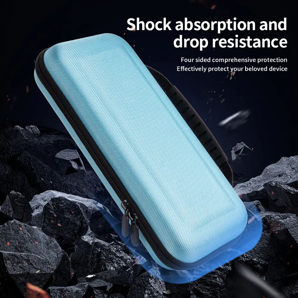 EVA Carrying Case for Nintendo for Switch 2 Carrying Bag Shockproof Zipper Handbag Anti-drop for Switch 2 Console & Accessories