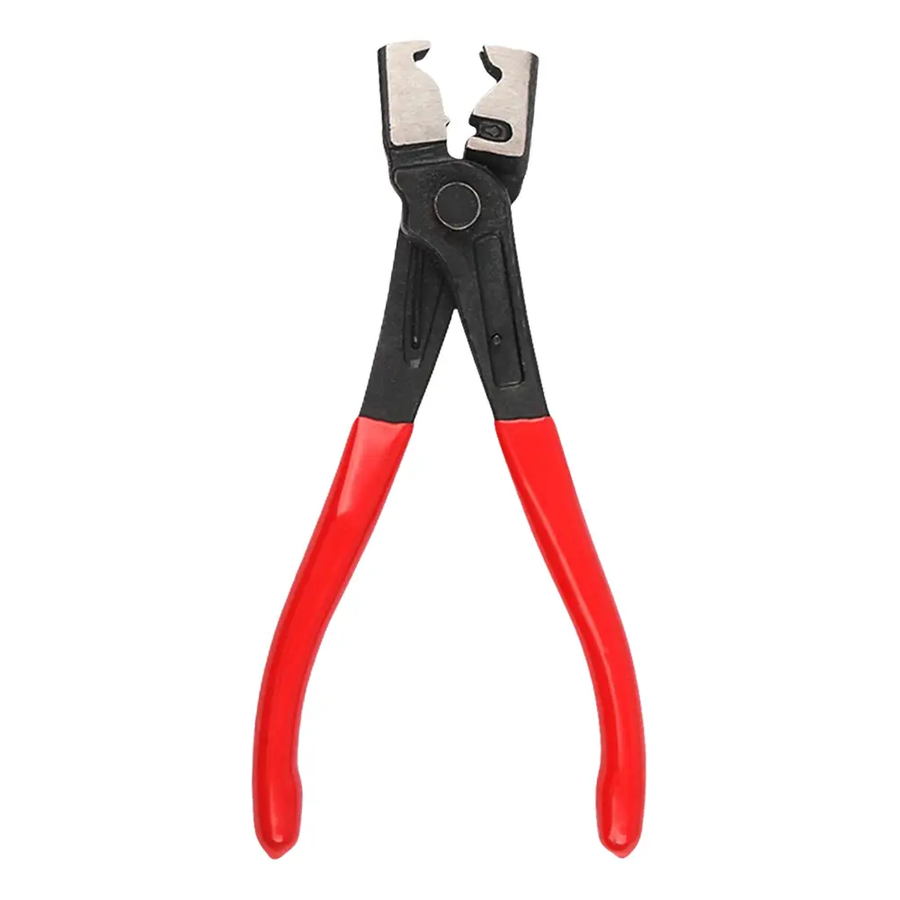 Auto Water Oil Pipe Flat Band Ring Clamp Pliers R Type Collar Hose Clip Clamp Pliers Car Water Pipe Locking Pliers Car Hand Tool