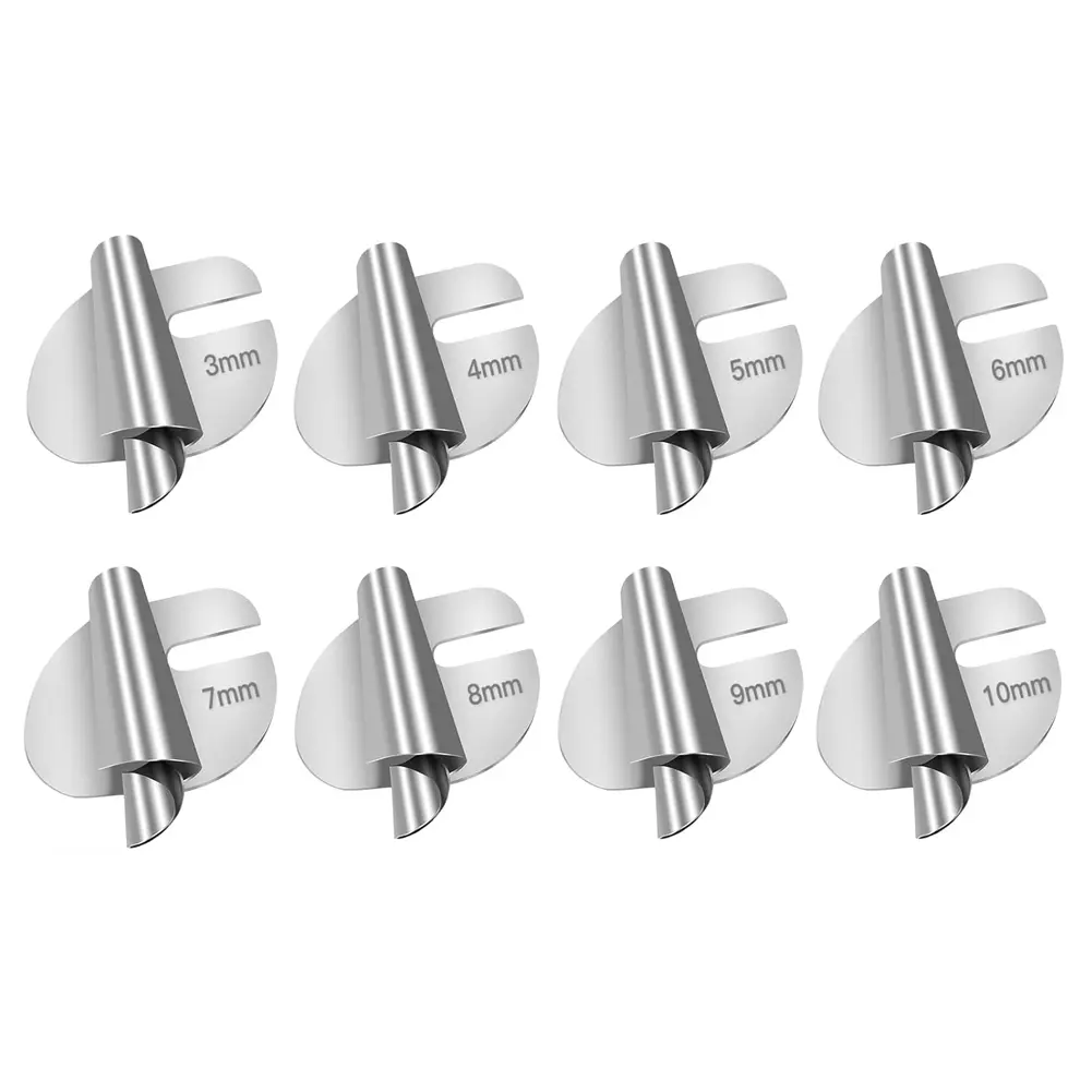 Sewing Machine Hemmer Foot Universal Hemming Puller Tube Spiral Presser Foot Stainless Steel DIY Crafts Sewing Tools Accessories