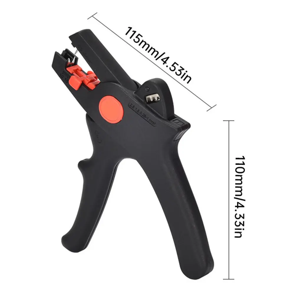Self-Adjusting Wire Stripper Wire Cutter Multifunctional Wire Crimper Wire Stripping Tool for Electrical Cable Cutting