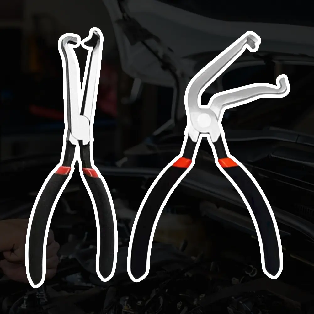 2 Pcs Electrical Disconnect Pliers with 8 Pcs Terminal Removal Tools Electrical Connector Pliers for Fuel Injectors