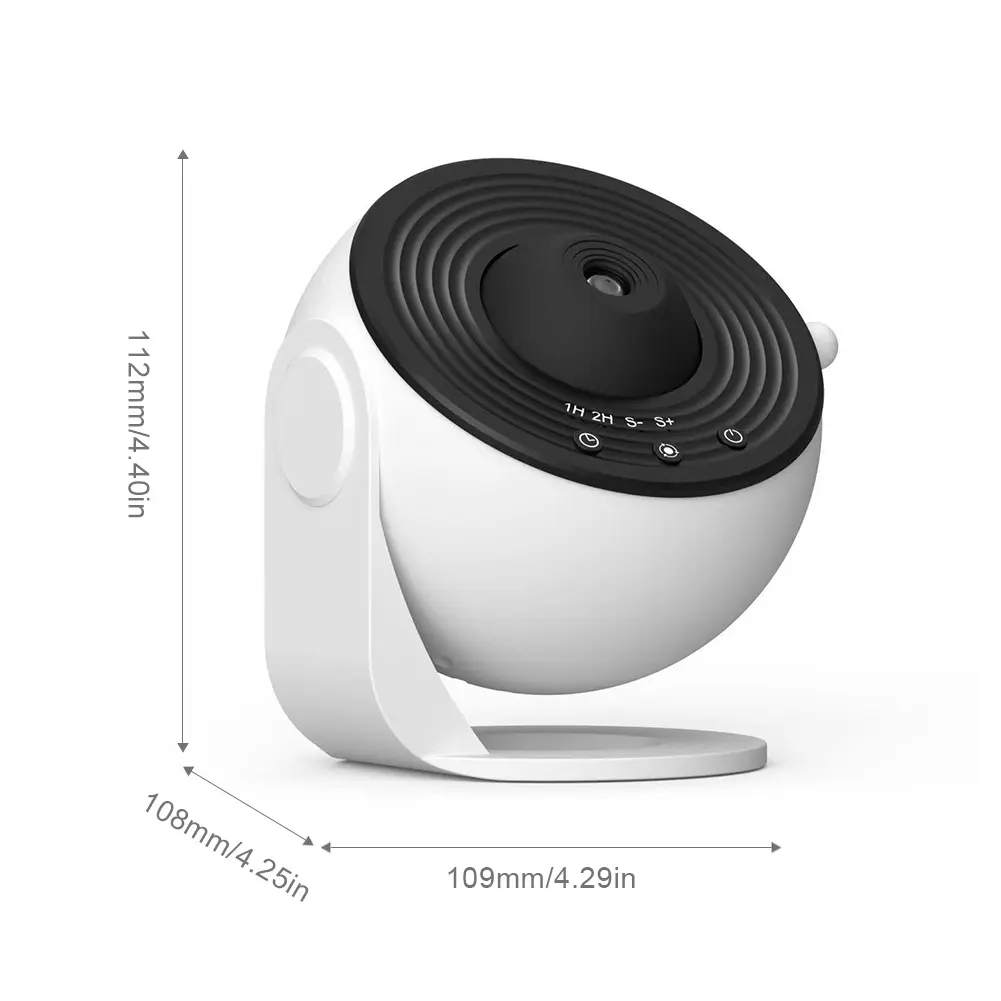 LED Galaxy Projector Starry Night Light 360 Degree Rotating Night Light Galaxy Projector Timing for Birthday Valentines Gift