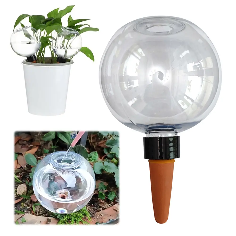 500ML Self Watering Globes Automatic Plant Waterer Self Watering Planter Insert Plant Watering Globes for Potted Plants