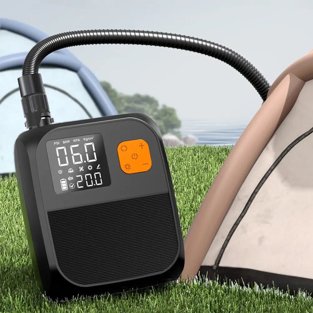 SUP Boat Accessories 25PSI High Pressure Portable Air Compressor Stand Up Paddle SUP Pump Electric Air Pump for Kayak Kite Wings