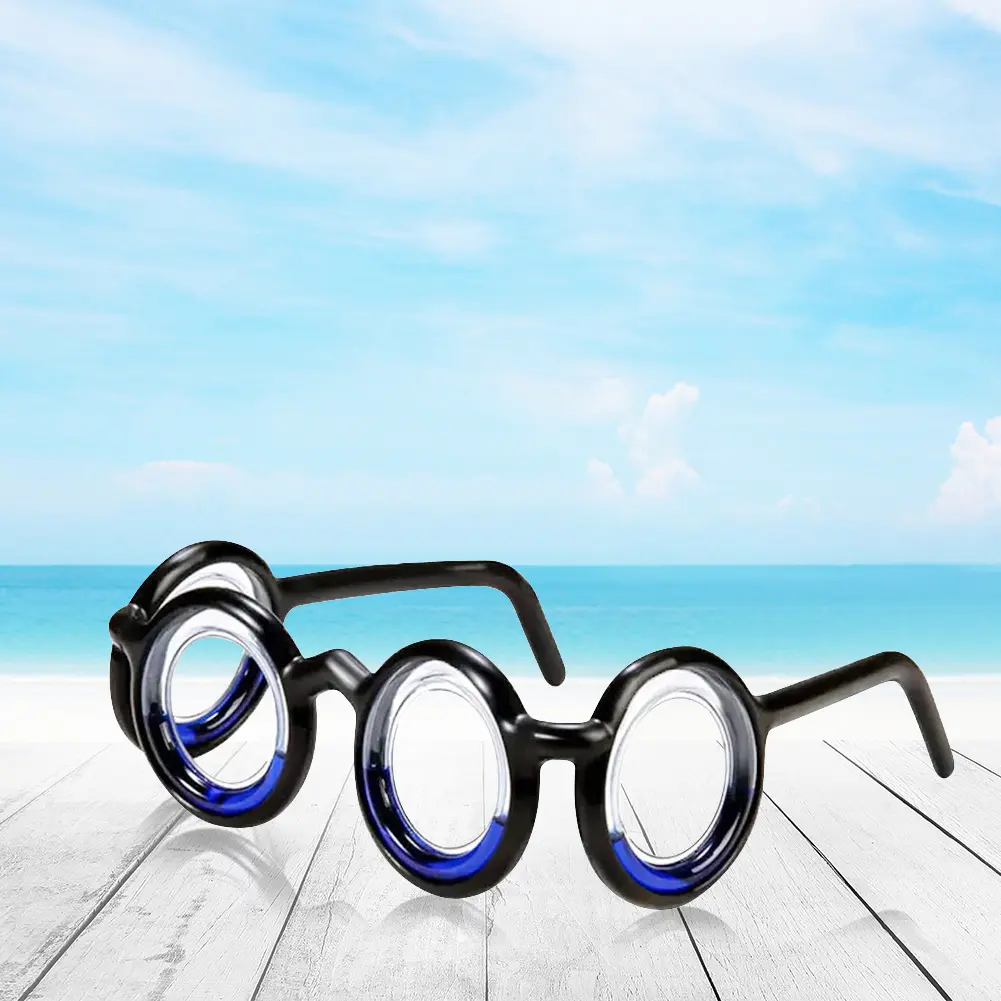 1-5PCS Multipurpose Anti-Sickness Glasses Without Lens Motion Sickness Glasses Detachable Foldable for Taking Boat Plane