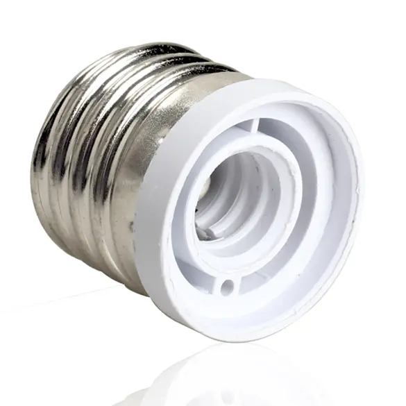 E27 To E12 Bulbs Adapter Converter Lightweight Screw LED Conversion Light Holder Easy To Install Fireproof Lighting Accessories