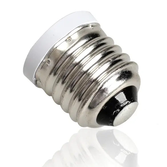 E27 To E12 Bulbs Adapter Converter Lightweight Screw LED Conversion Light Holder Easy To Install Fireproof Lighting Accessories
