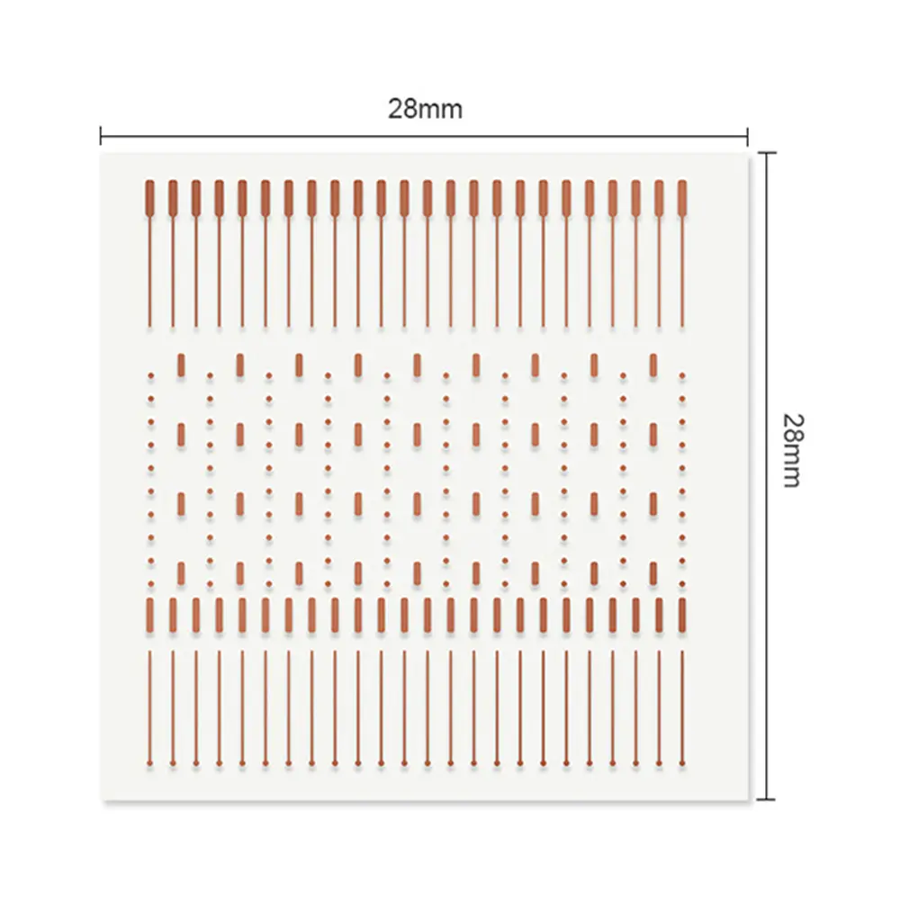 208 Dots Repairing Copper Spot Soldering Lugs Solder Piece Rework Pad Welding Point Board Repair Tools for Mobile Phones