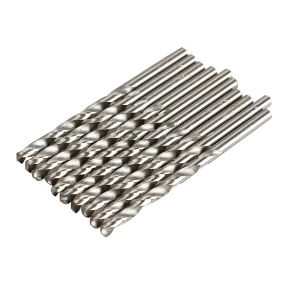 10pcs/set Metal Drill Bit 3mm High Speed Steel Micro HSS Twist Drilling Auger Bit For Electrical Drill Tool Accessory Hand tools