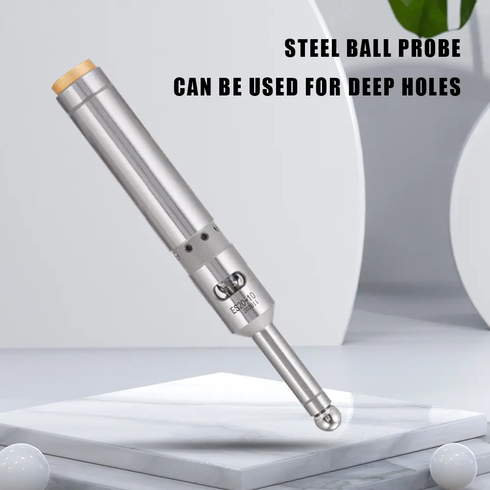 Measuring Instrument Stainless Steel Electronic Edge Finder High Precision Error Value ±0.02mm for Traditional Milling Machines
