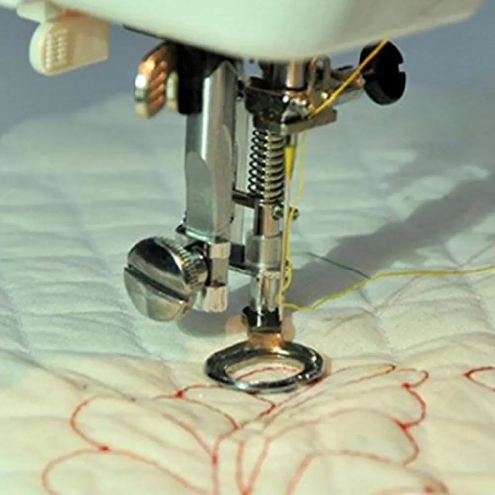 Universal Quilting Embroidery Presser Foot for Sewing Machine Darning Foot Presser Foot for Household Sewing Machine Parts