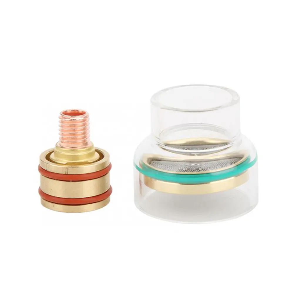 Welders Tig Nozzle Kit Torch Kit Argon Arc Tool Easy Operate for WP-17/18/26 Gas Lens Glass Cup Welding Accessories