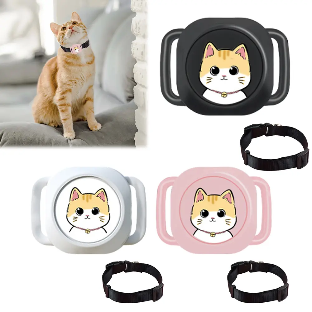 Smart Locator Bluetooth-compatible Real-time Tracking Dog Cat Collar Find Device for Dogs Cats Kids Pets Keychain Wallet Luggage