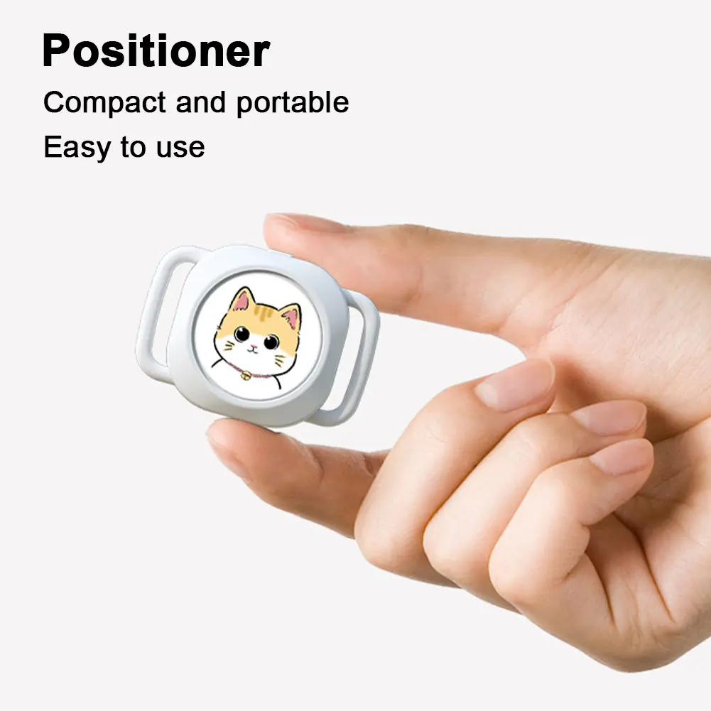Smart Locator Bluetooth-compatible Real-time Tracking Dog Cat Collar Find Device for Dogs Cats Kids Pets Keychain Wallet Luggage