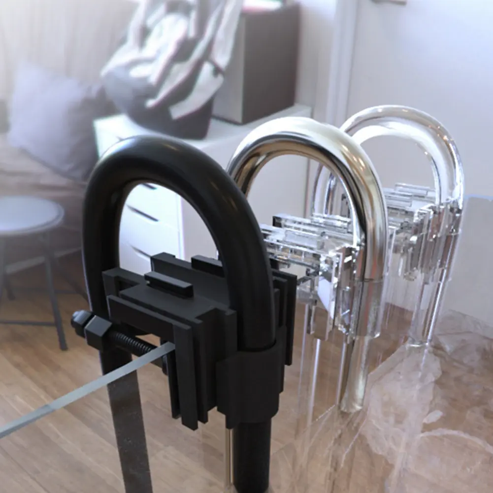 Aquarium Inflow Outflow Tube Fixture Fish Tank Fresh Water Pipe Fixing Tube Acrylic Water Change Pipe Bracket Holder Glass Clip
