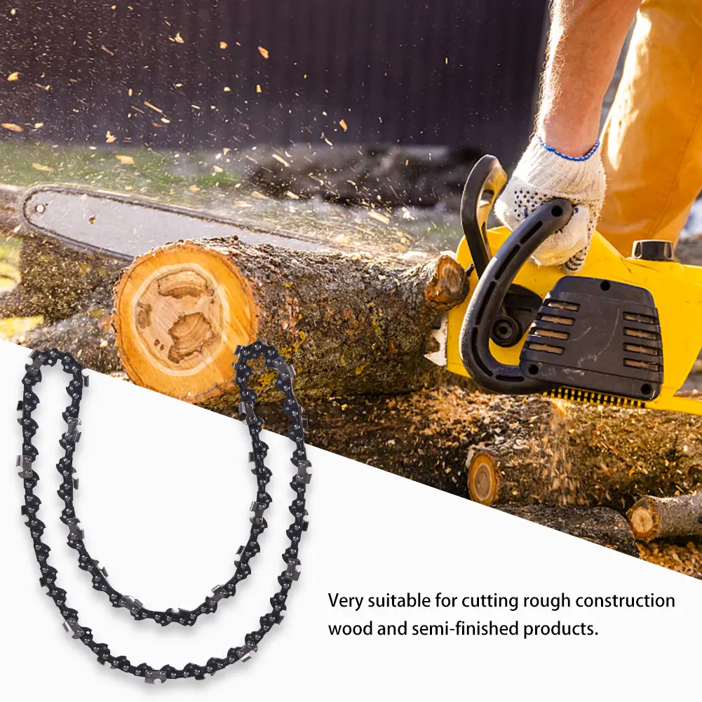 16/18/20 Inch Professional Chainsaw Chain Durable Wear Resistant Portable Chain Saw Attachment Woodworking Tools