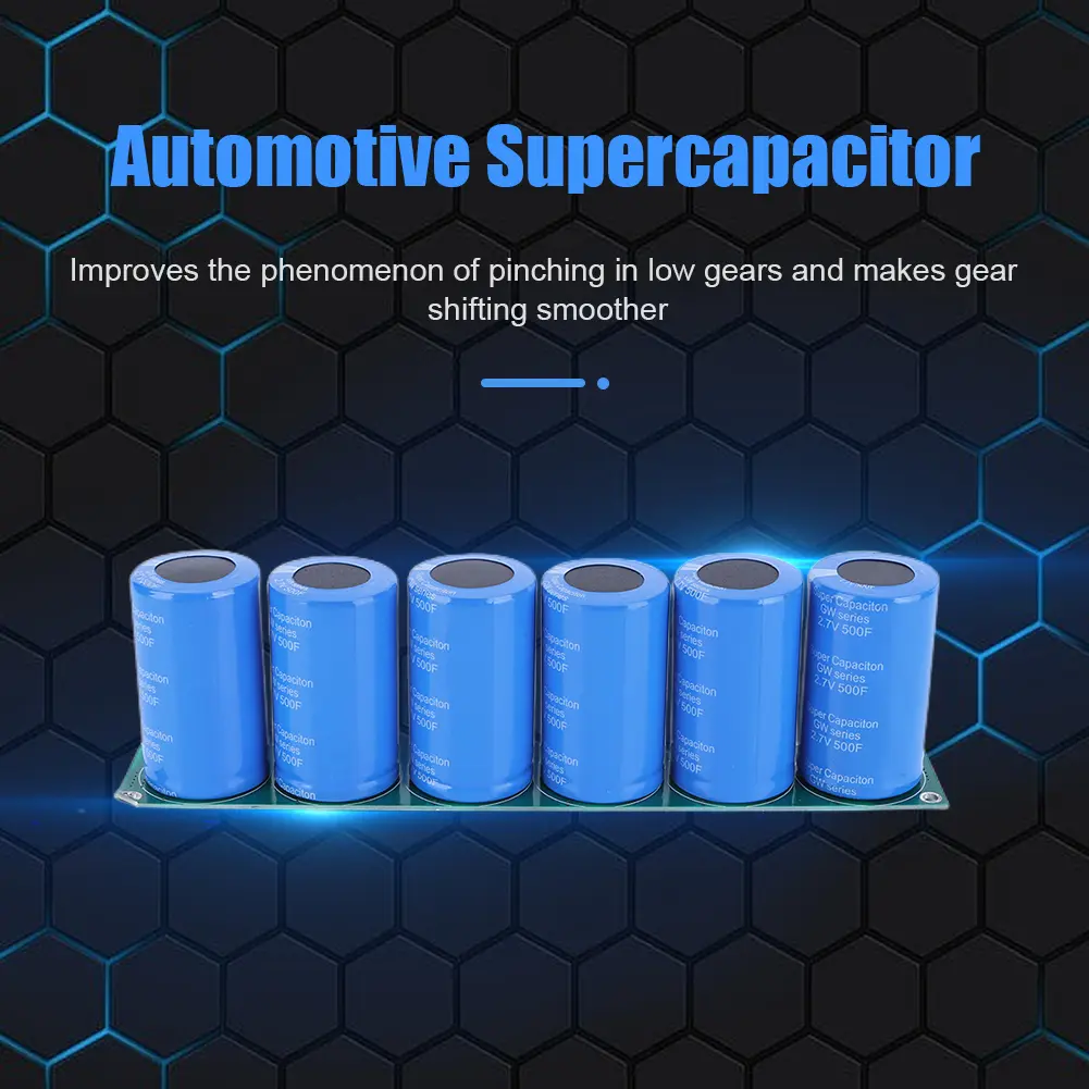 Farad Capacitor 16V 83F Electronic Rectifier with Protection Board Voltage Regulator Rectifier Battery Accessories