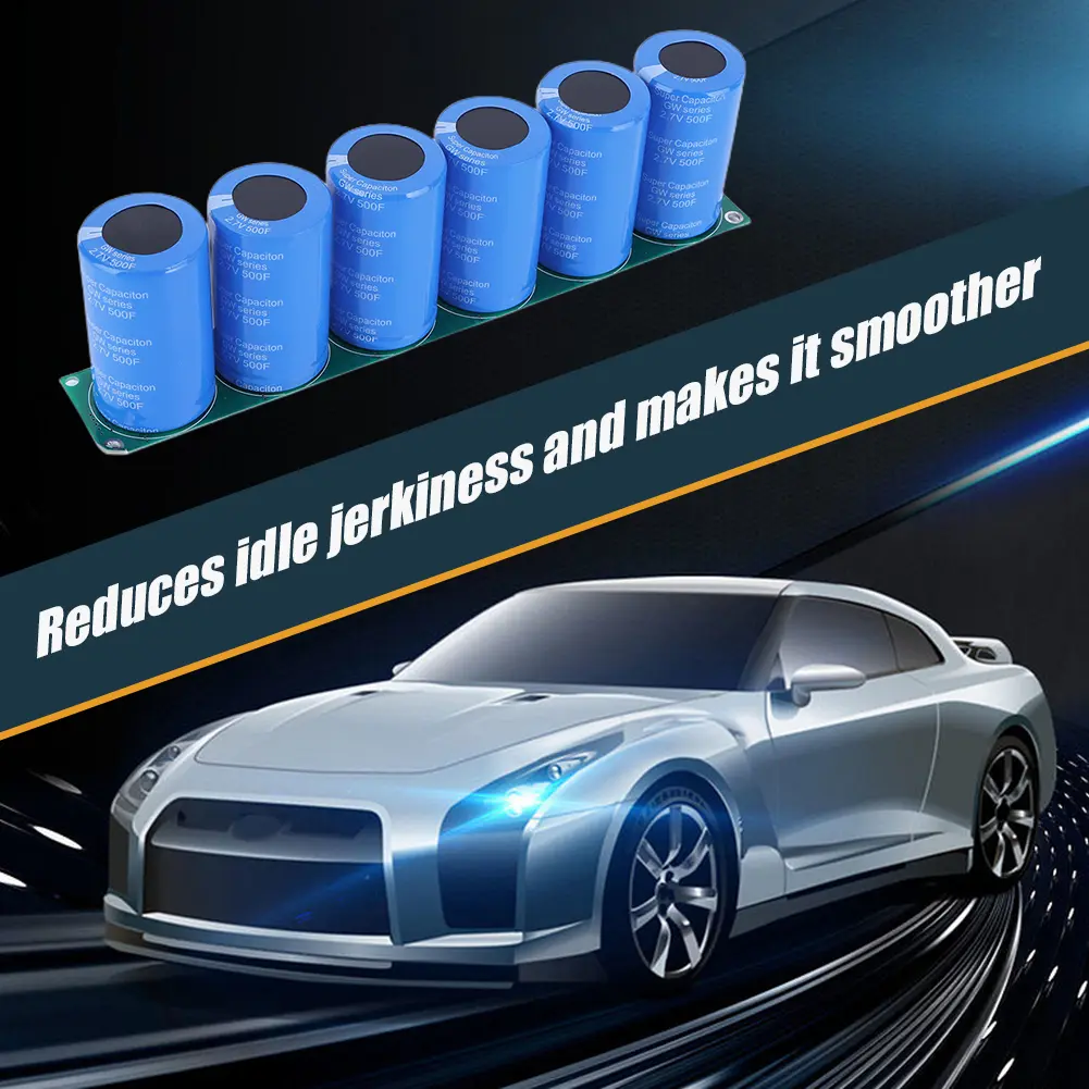 Farad Capacitor 16V 83F Electronic Rectifier with Protection Board Voltage Regulator Rectifier Battery Accessories