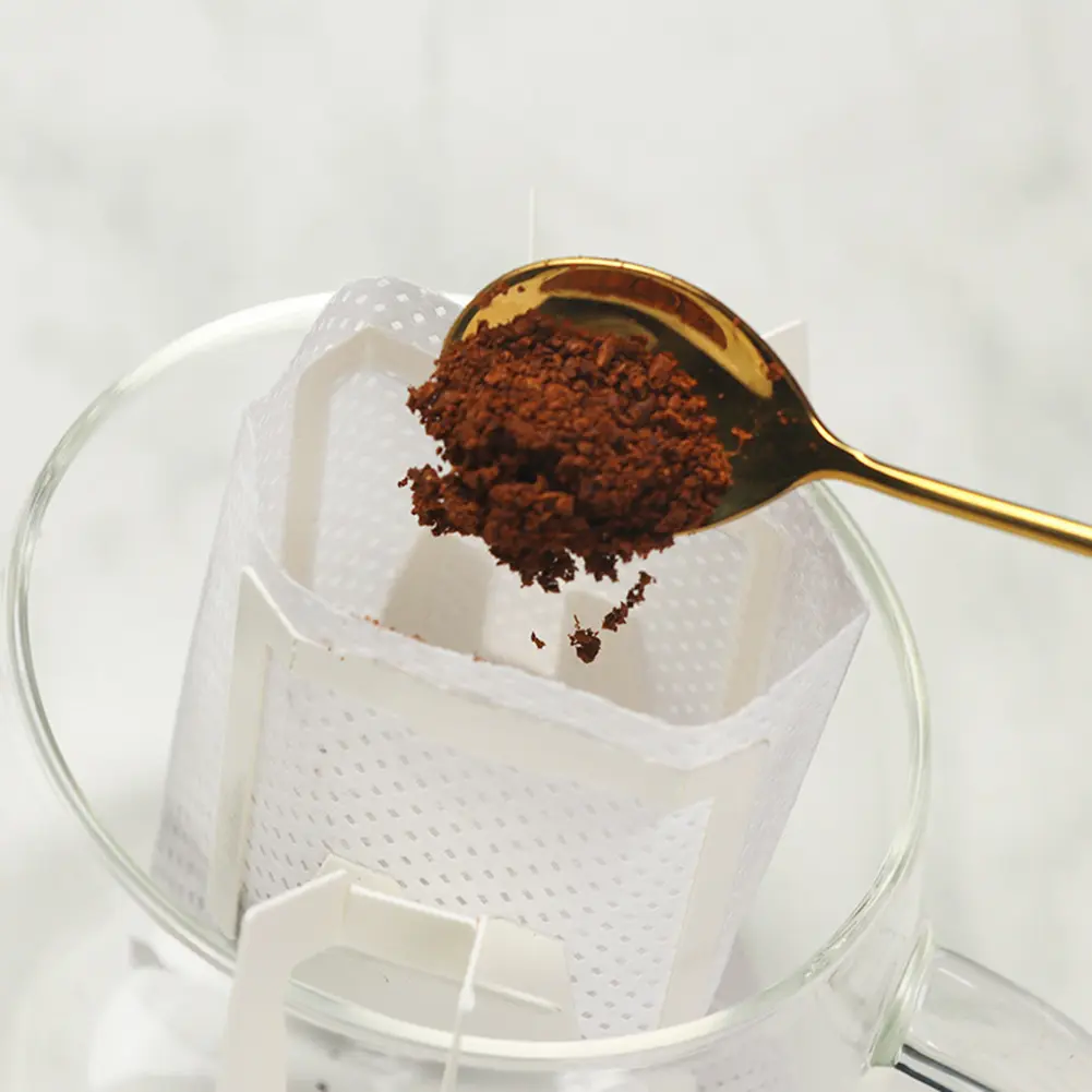100pcs Non Woven Fabric Filter Bag Net Tea Milk Coffee Filtration Disposable Strainer Mesh Multi-function Kitchen Filter Pouch