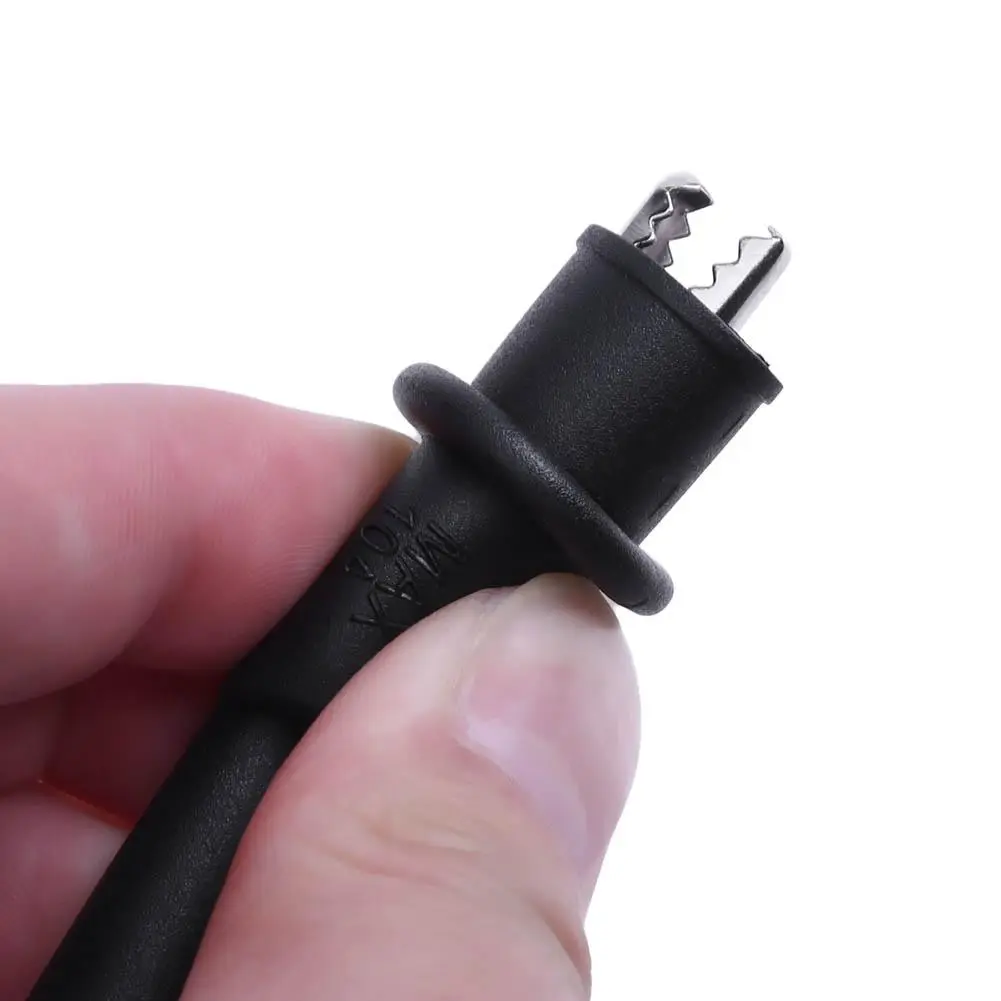 1 Pairs Alligator Crocodile Multimeter Test Leads Clamps Voltage Test Clip Clamps Probes for Multimeter Tester Meter Probe