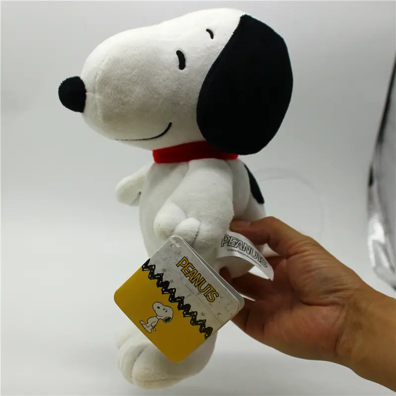1piece 25CM Peanuts Snoopy Charlie Brown Woodstock Plush soft toys Snoopy dog animal dolls best Christmas present
