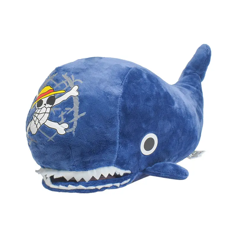 25cm Laboon Plush Toy ONE PIECE Tony Tony Chopper Stuffed Dolls The Straw Hat Pirates Sign Whale Island Pillow to for Kids Gift