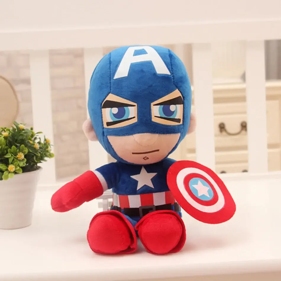 20-30cm Disney Marvel Spiderman Plush Toy Soft Stuffed Cartoon Stuffed Doll Large Plush Boy Cloth Doll Pillow Kid Christmas Gift