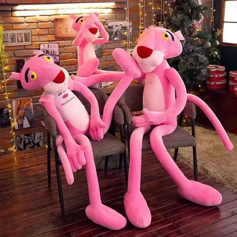Kawaii Disney Pink Panther Plush Doll Toy Plush Anime Toy Soft Cute Cloth Doll Pillow Children Adult Toy Birthdayperipheral Gift