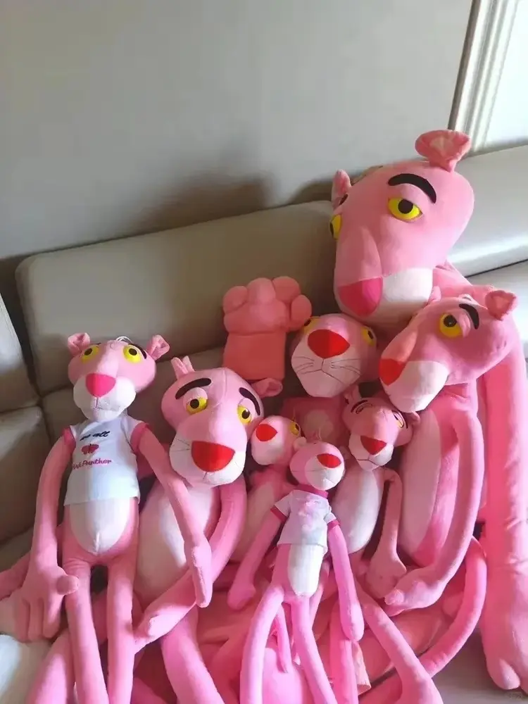 Kawaii Disney Pink Panther Plush Doll Toy Plush Anime Toy Soft Cute Cloth Doll Pillow Children Adult Toy Birthdayperipheral Gift
