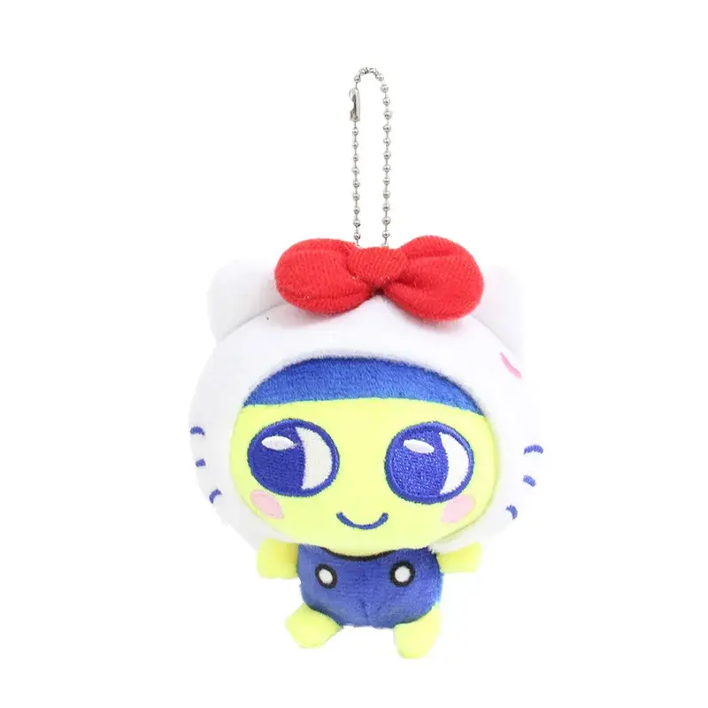 Sanrio Anime Hello Kitty Plush Doll Keychain Kawaii Girls Bag Accessories Hello Kitty Plush Doll Students School Bag Pendant