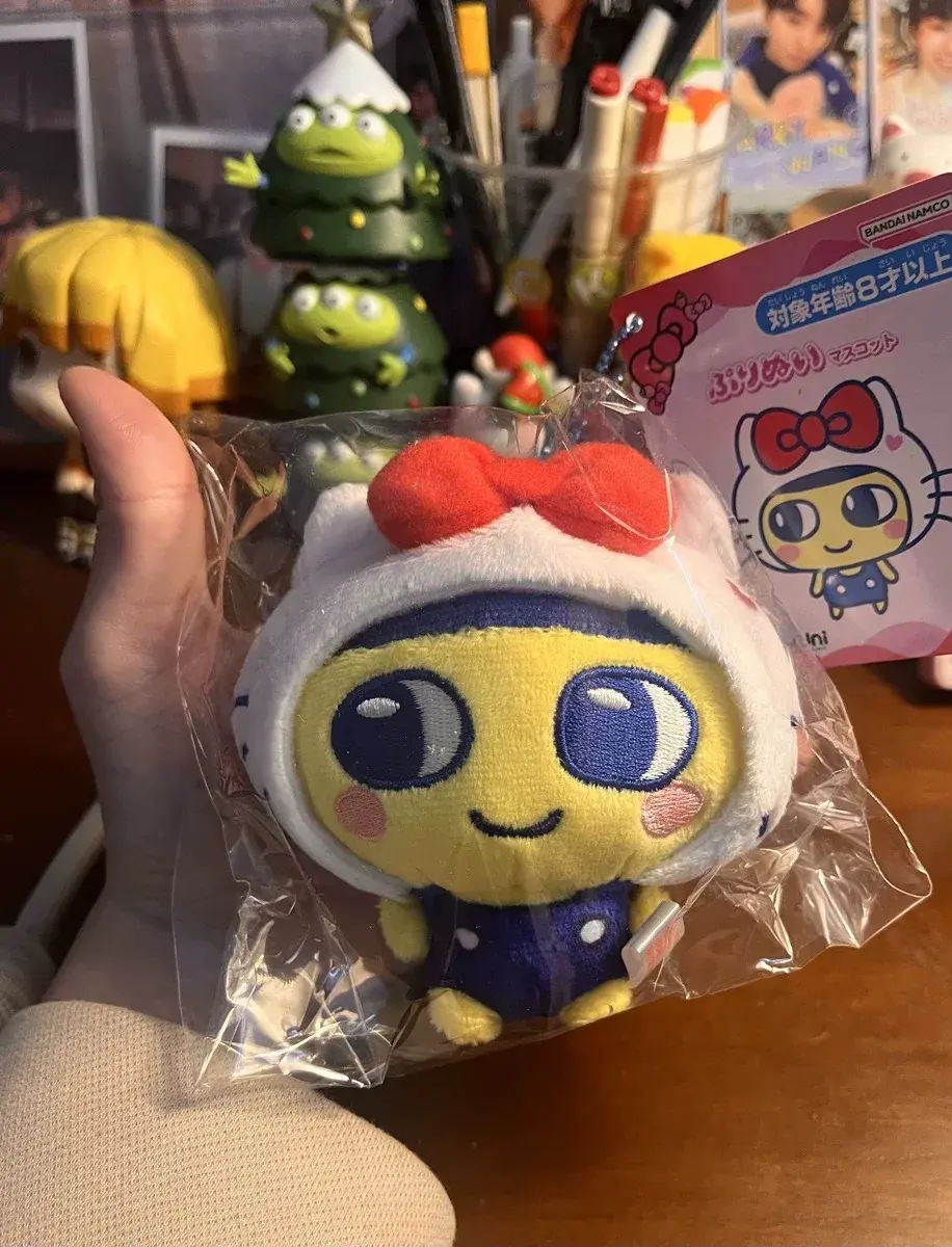 Sanrio Anime Hello Kitty Plush Doll Keychain Kawaii Girls Bag Accessories Hello Kitty Plush Doll Students School Bag Pendant