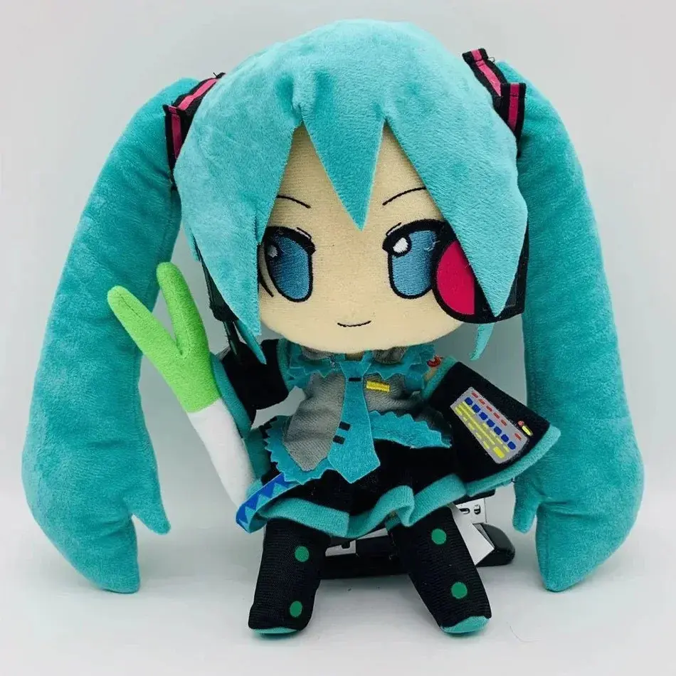 HOT 25cm Japanese Anime Plush Stuffed Toy Hatsune Miku Plush Doll Soft Pillow Future Doll Cute Christmas Gift For Children！！