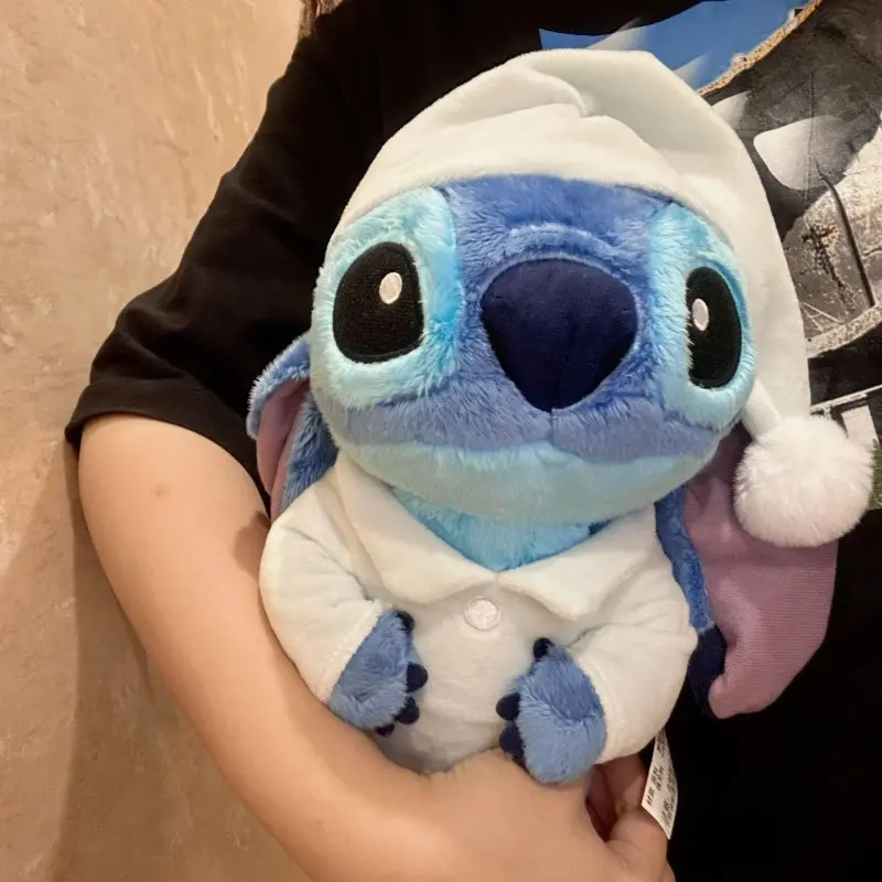 30cm New Disney Stitch Plush Doll Kawaii Lilo & Stitch Stuffed Toy Summer Dream Series Large Plushies Pillow Kids Birthday Gifts