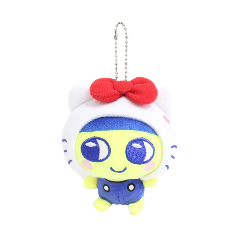 Tamagotchi Anime Mametchi Plush Doll Keychain Kawaii Mimitchi Bag Doll Pendant Kuchipachi Cartoon Doll Cute Girly Heart Gift