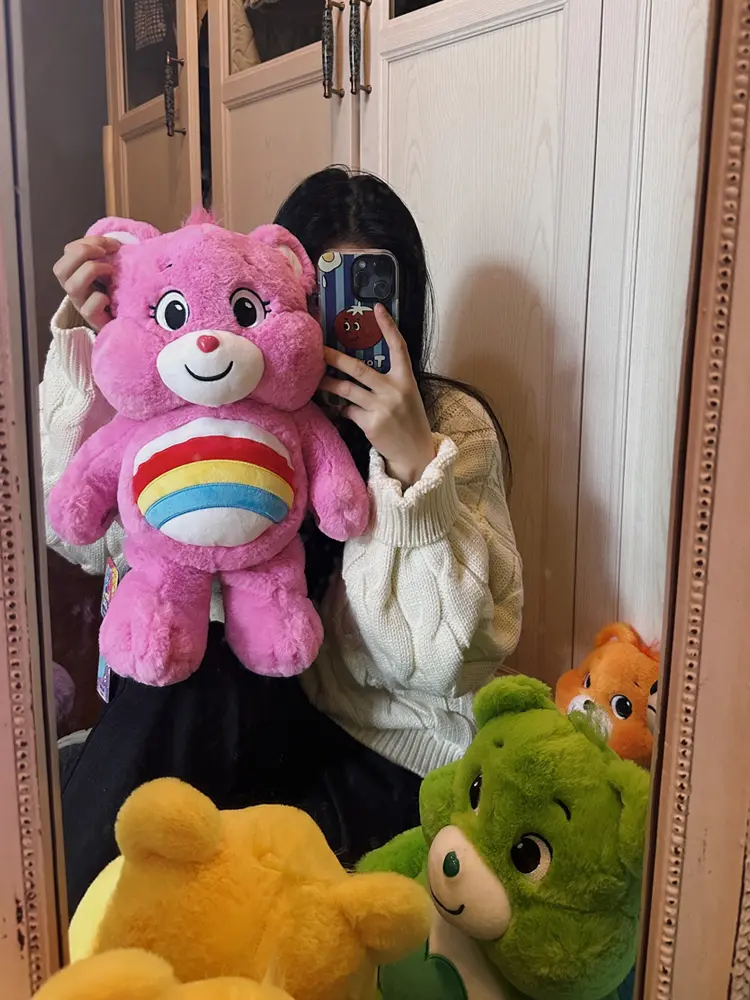Care Bears Plush Doll Rainbow Bear Plush Toys Lovely Teddy Bear Stuffed Dolls Homdecor Sleeping Plush Pillows Girl Gift