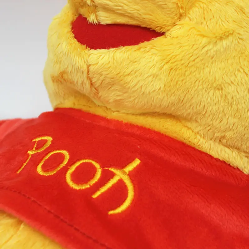 MINISO Disney 40cm Original Winnie the Pooh Bear Plush Toy Animal Stuffed Soft Doll Toys For Kids Gift