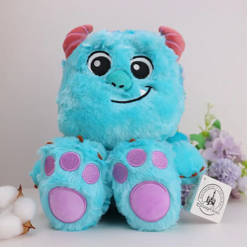 Monsters, Inc. Mike And Sulley Plush Toys Set Disney Wazowski Stuffed Doll Cute Monsters University Sully Birthday Gift For Kids