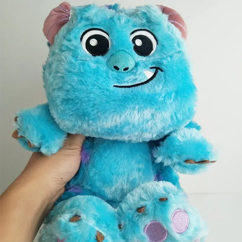 Monsters, Inc. Mike And Sulley Plush Toys Set Disney Wazowski Stuffed Doll Cute Monsters University Sully Birthday Gift For Kids