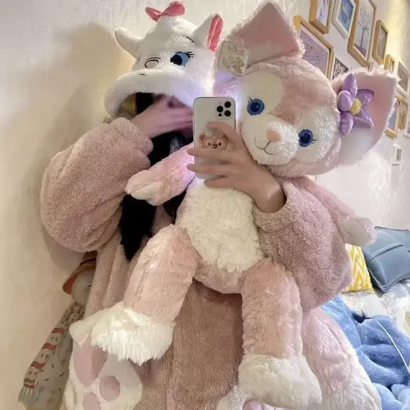 50/130cm Large Disney StellaLou LinaBell Doll Cartoon Anime Character Pillow Room Decoration Accessories Toys Girls Holiday Gift