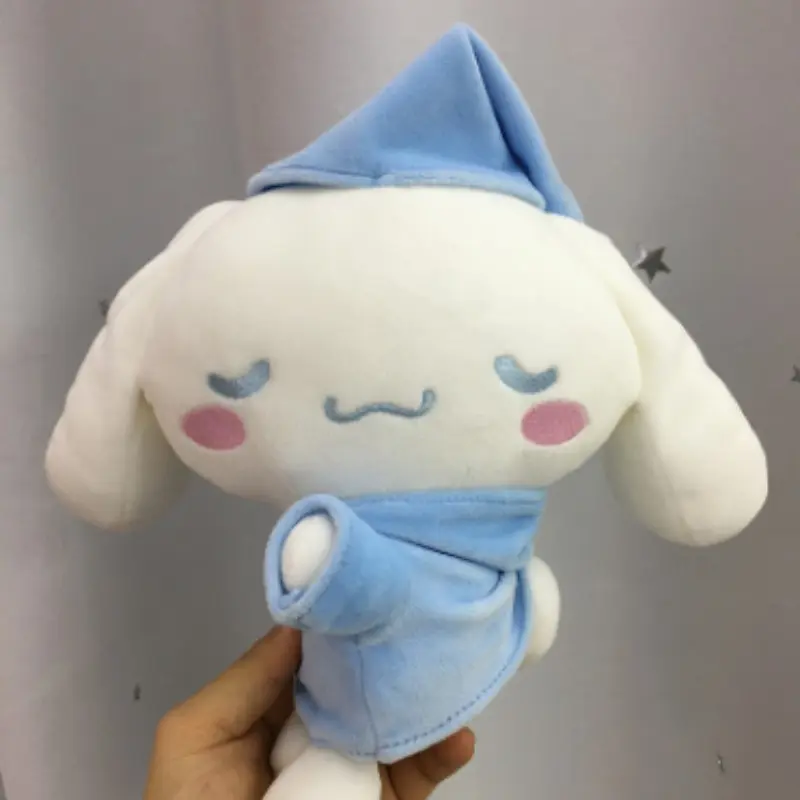 20cm Sanrio Cinnamonroll Plush Toys Cartoon Kuromi My Melody Plush Sleeping Pillow Soft Stuffed Doll Girls Xmas Gift