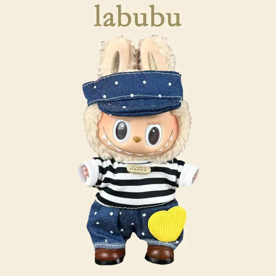 Doll clothing accessories 15-17cm cloth doll clothing with different styles of role-playing clothing children's toys and gifts